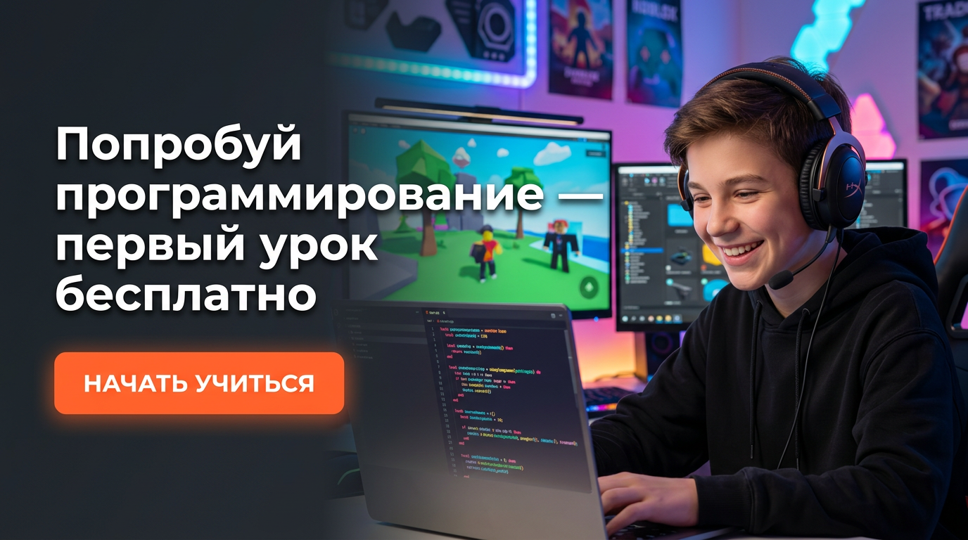 Попробуй программирование — первый урок бесплатно